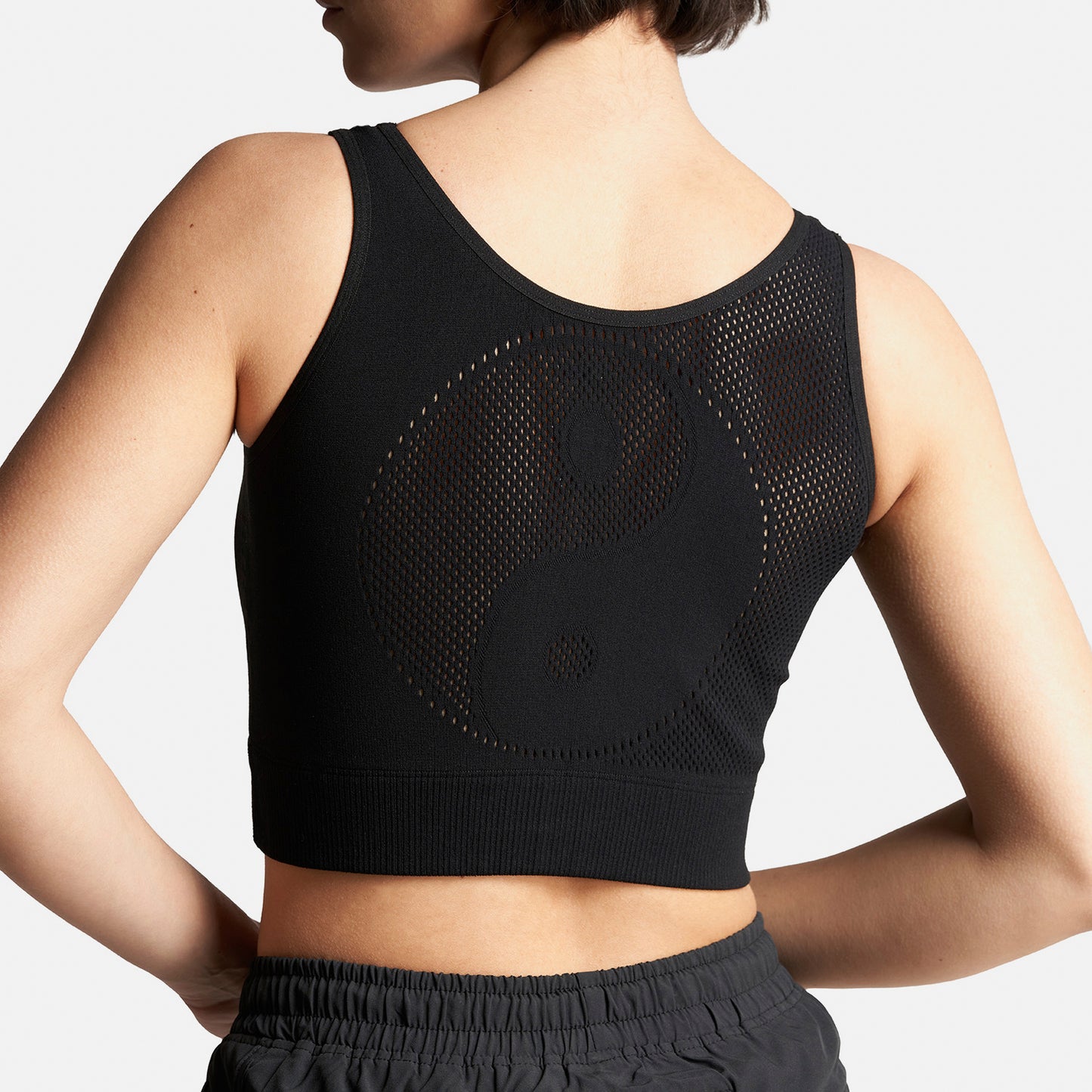 Peto Mujer Ying Yang Negro Haka Honu