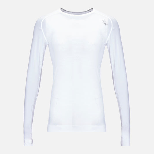 Primera Capa Mujer Skintec 1000 Seamless Top Blanco Lippi