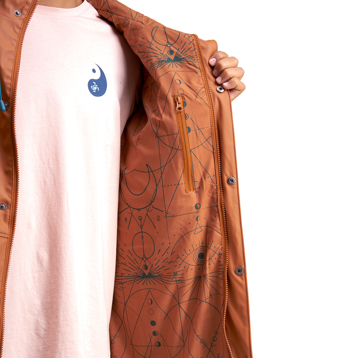 Chaqueta Hombre Altamar Terracota Haka Honu