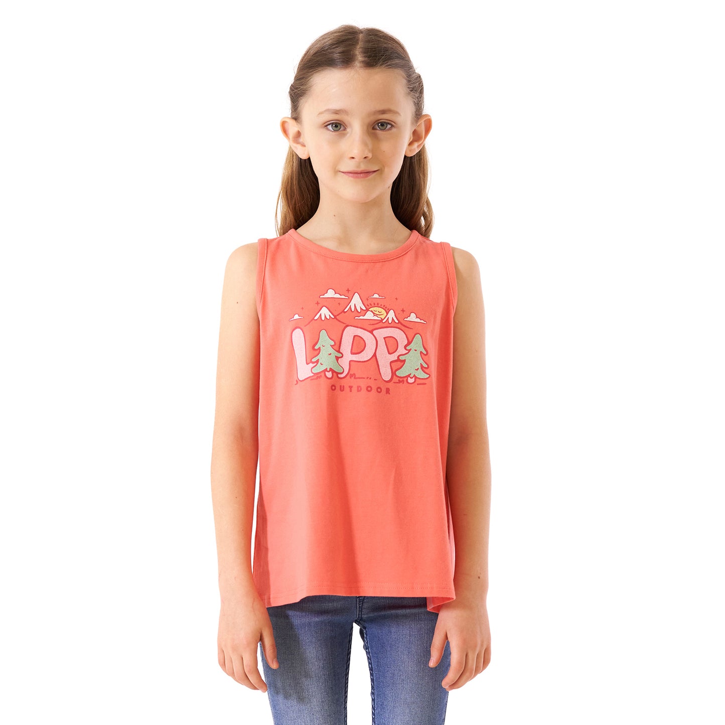 Polera Niña Scout UV-Stop T-Shirt Rosado Lippi