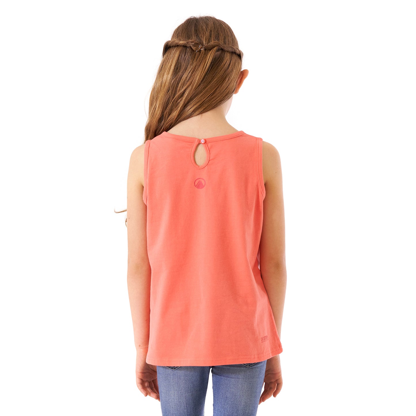 Polera Niña Scout UV-Stop T-Shirt Rosado Lippi