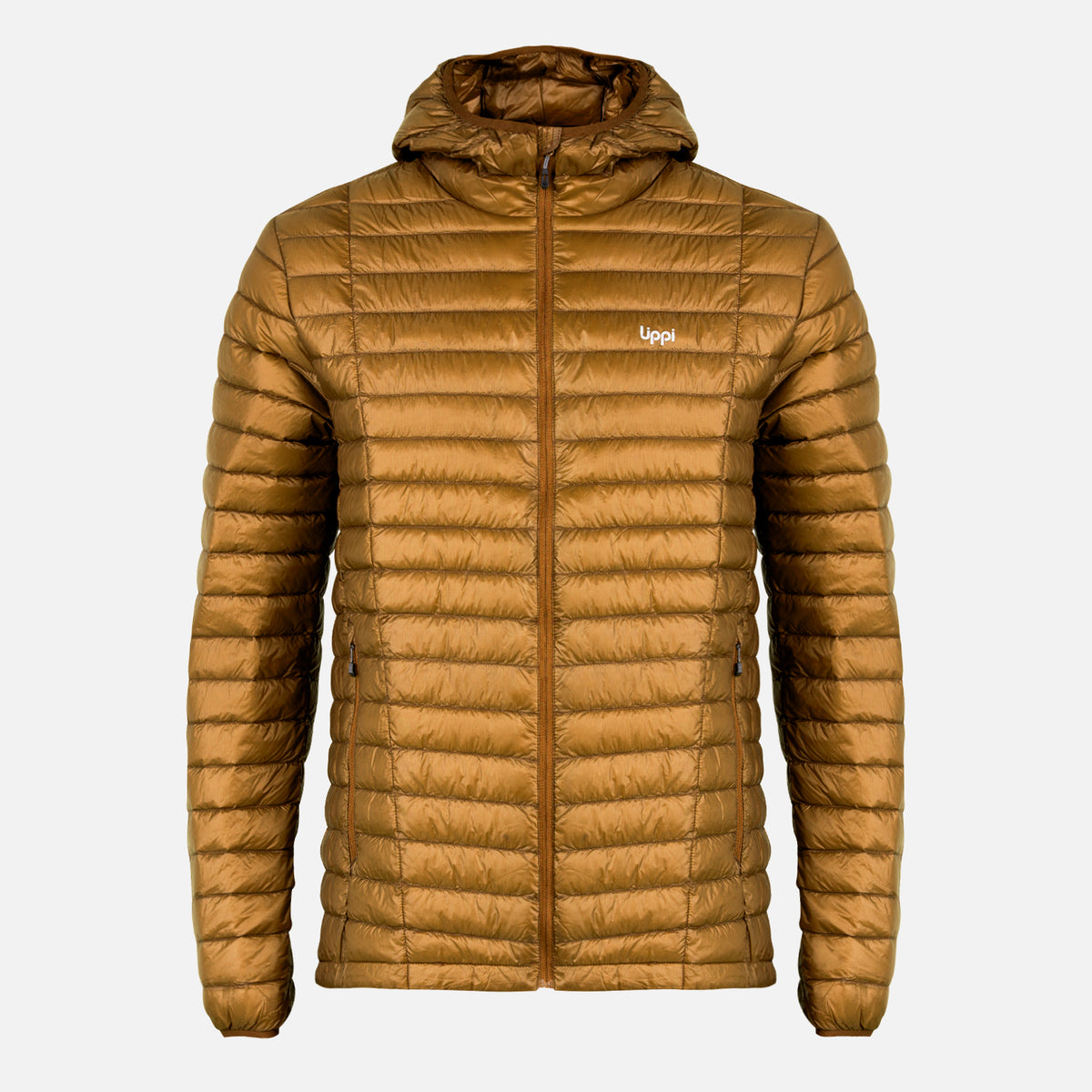 Chaqueta Hombre Peak Down Hoody Jacket Mostaza Oscuro Lippi