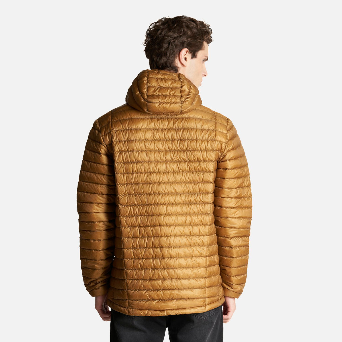 Chaqueta Hombre Peak Down Hoody Jacket Mostaza Oscuro Lippi