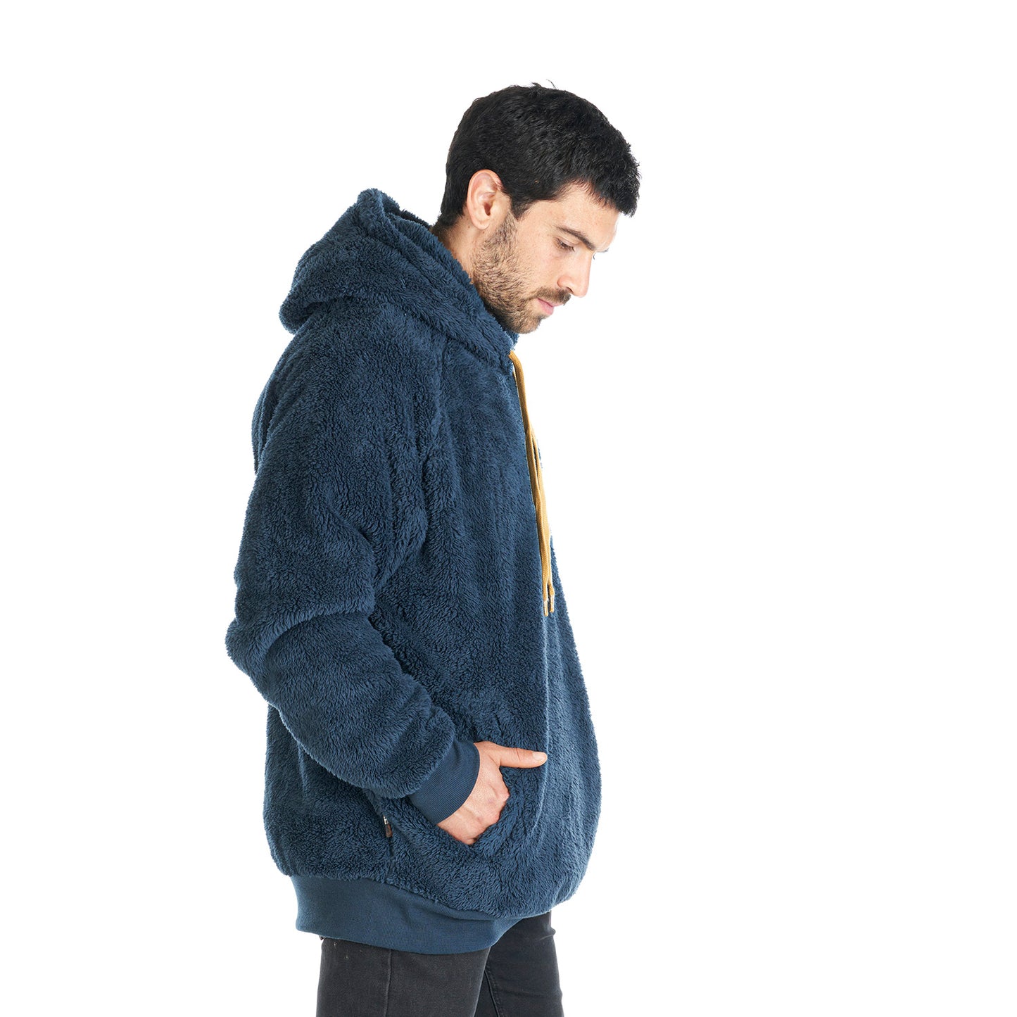 Poleron Hombre Cangur-oso Azul Haka Honu