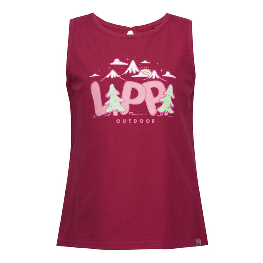 Polera Niña Scout UV-Stop T-Shirt Frambuesa Lippi