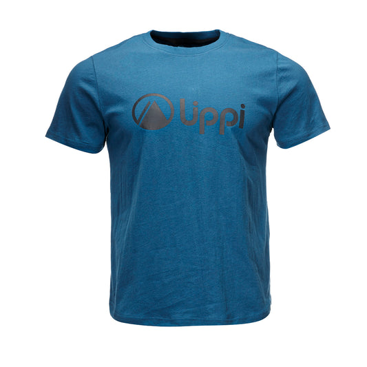 Polera Hombre Logo Lippi UV-Stop T-Shirt Azul Lippi