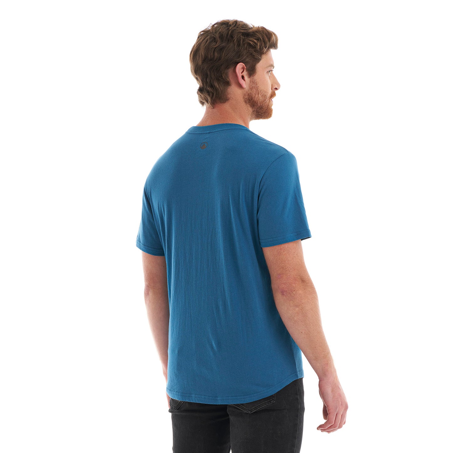 Polera Hombre Logo Lippi UV-Stop T-Shirt Azul Lippi