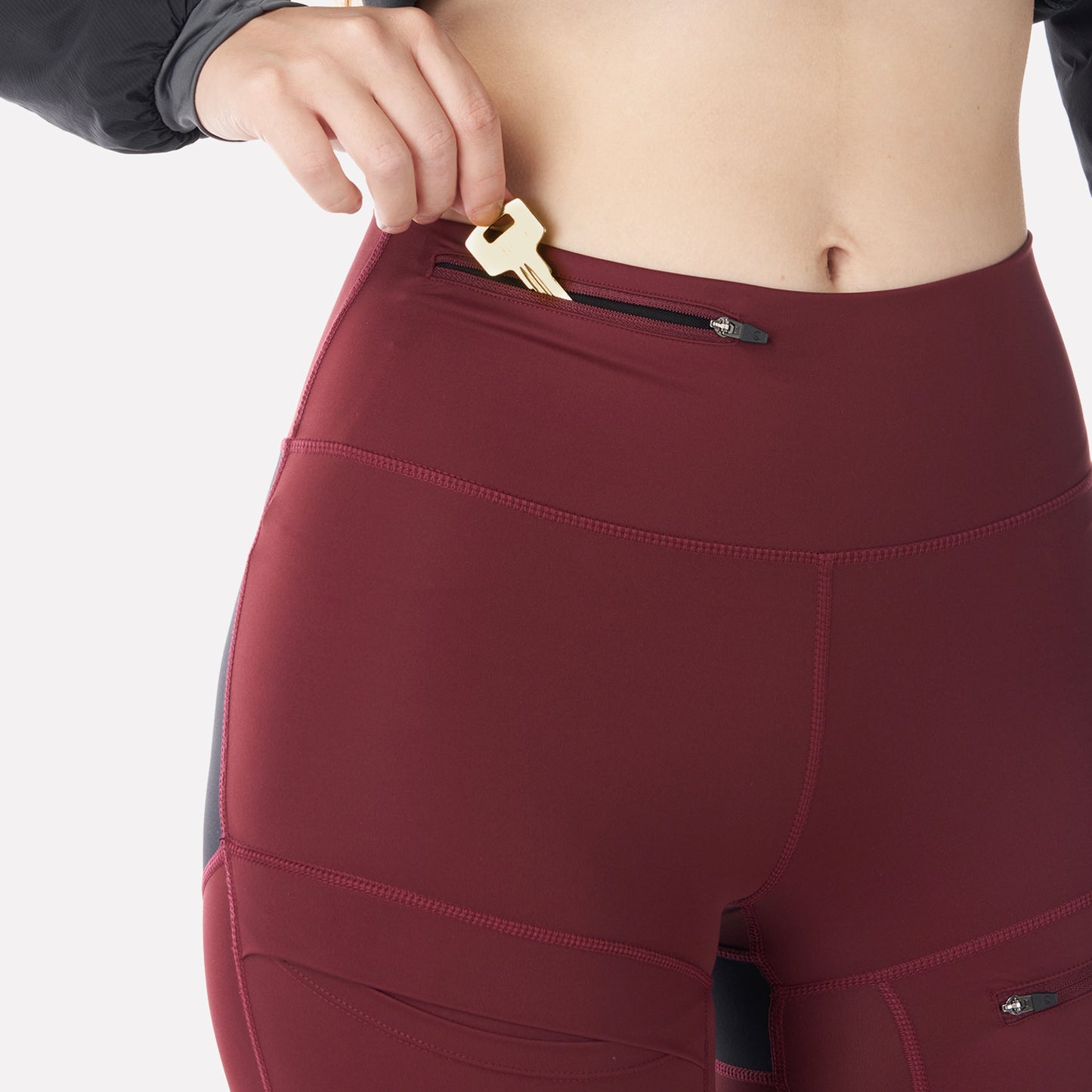 Leggings Mujer In-Action Trekking Leggings Vino Lippi