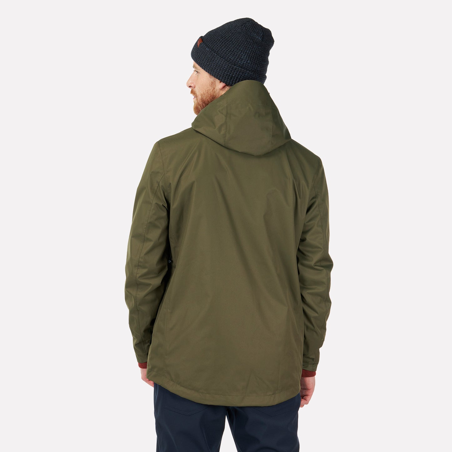 Chaqueta Hombre Tres Cruces Fusion-3 Hoody Jacket Oliva Oscuro Lippi
