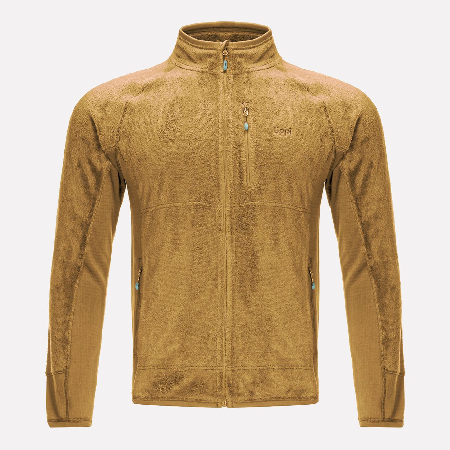 Poleron Hombre Numan Shaggy-Pro Jacket Cafe Pardo Lippi