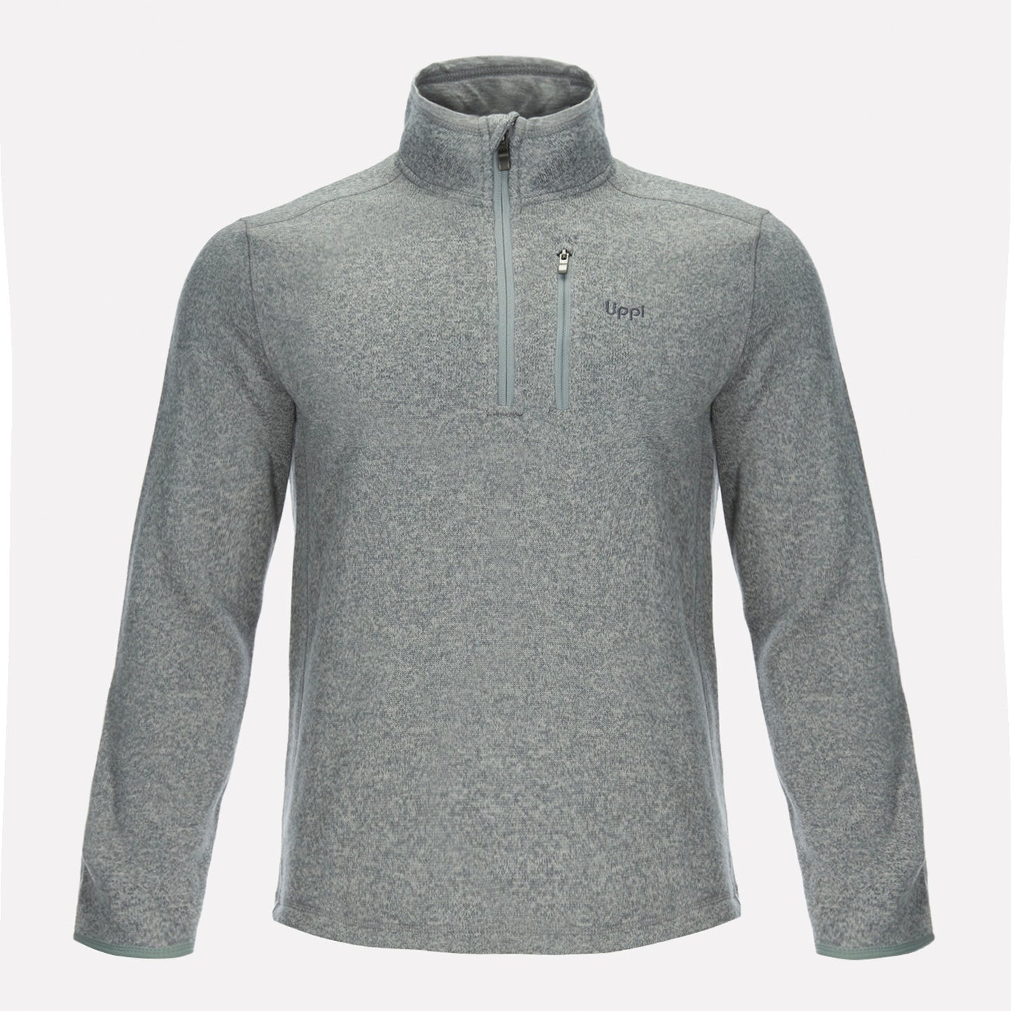 Poleron Hombre Coronado Therm-Pro Pullover Melange Gris Medio Lippi