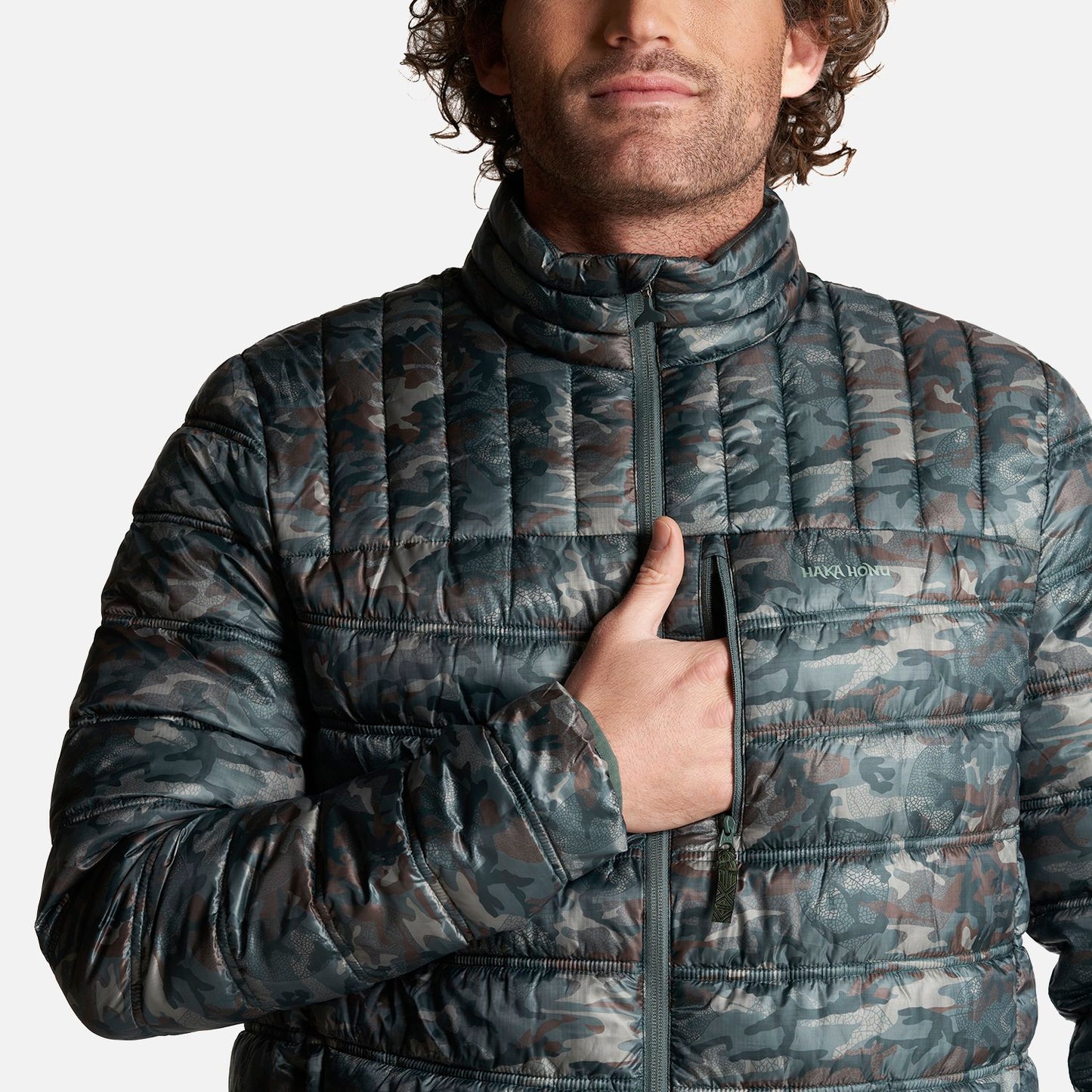 Chaqueta Hombre Ultra-liviana Full Print Haka Honu