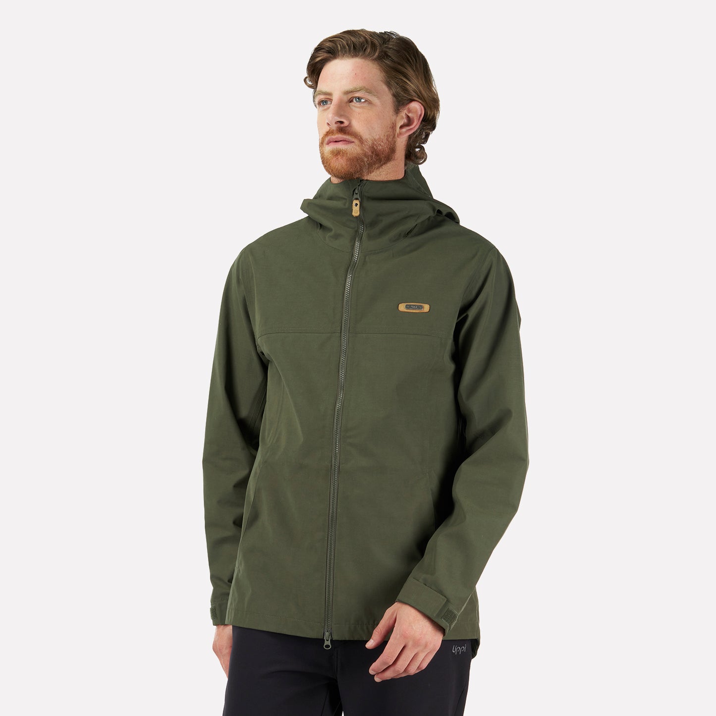 Chaqueta Hombre Citizen Cotton B-Dry Hoody Jacket Verde Musgo Lippi