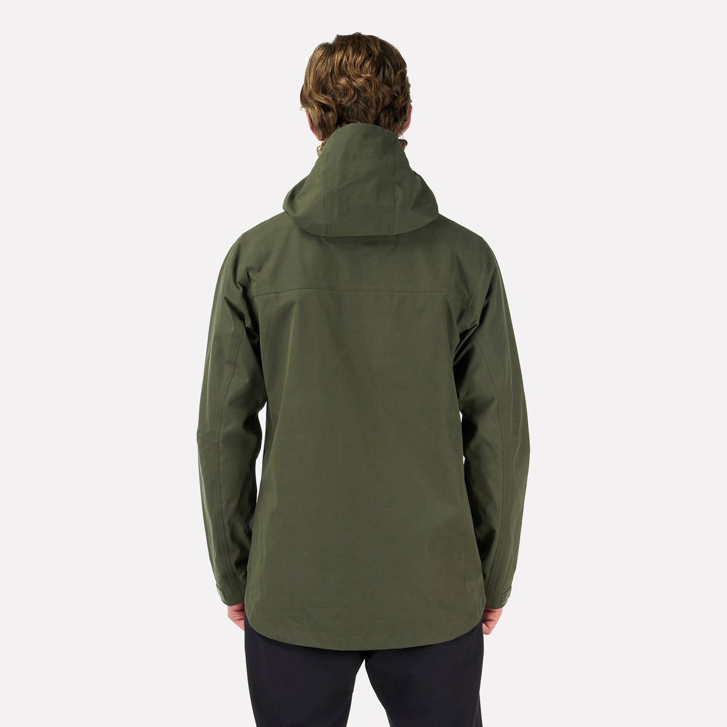 Chaqueta Hombre Citizen Cotton B-Dry Hoody Jacket Verde Musgo Lippi