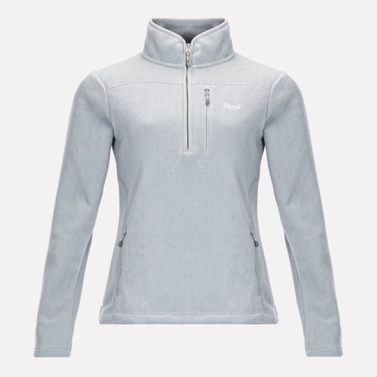 Chaqueta Mujer Paicavi Therm-Pro 14 Zip Jacket Gris Claro Lippi