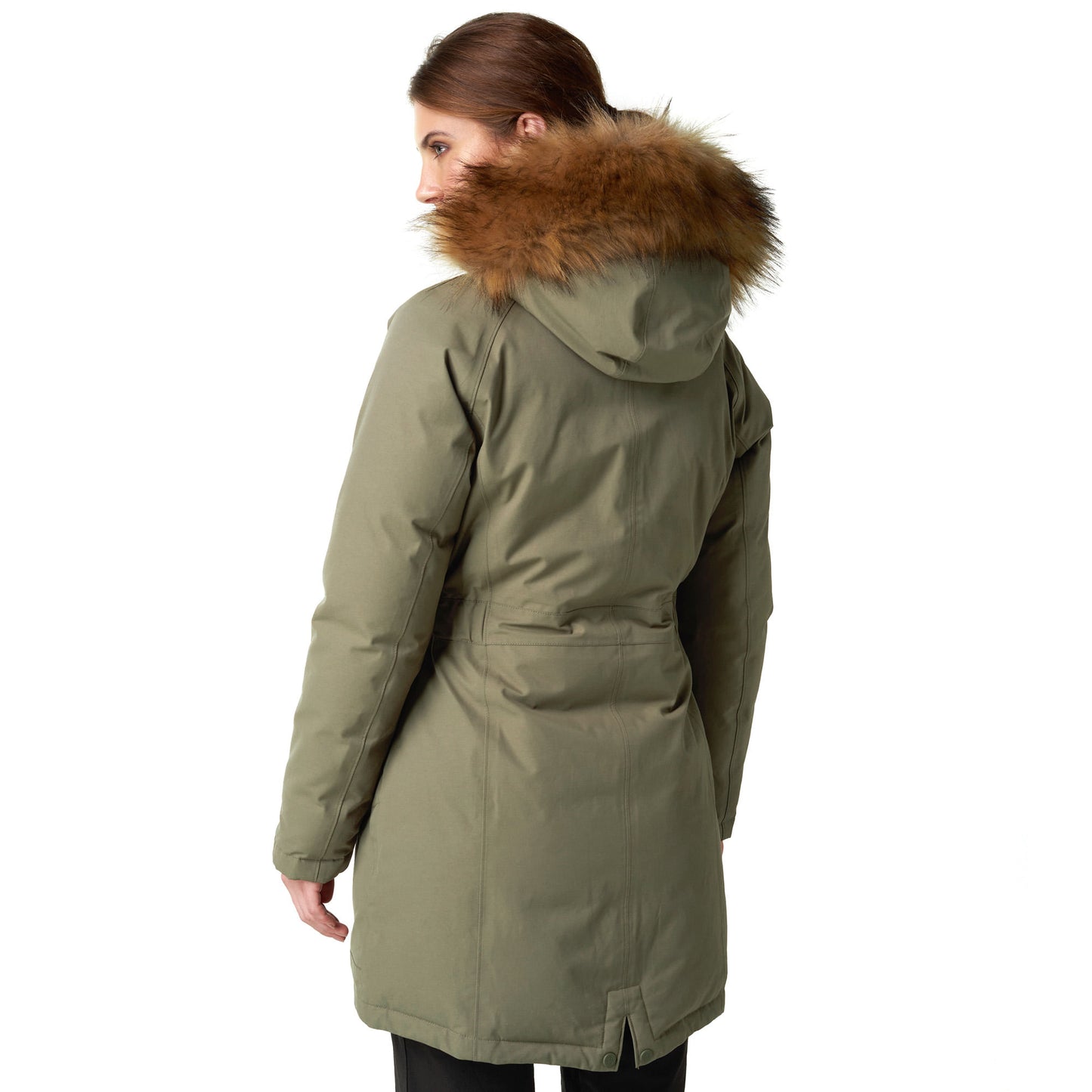 Chaqueta Mujer Vertical B-Dry Jacket Verde Oliva Lippi