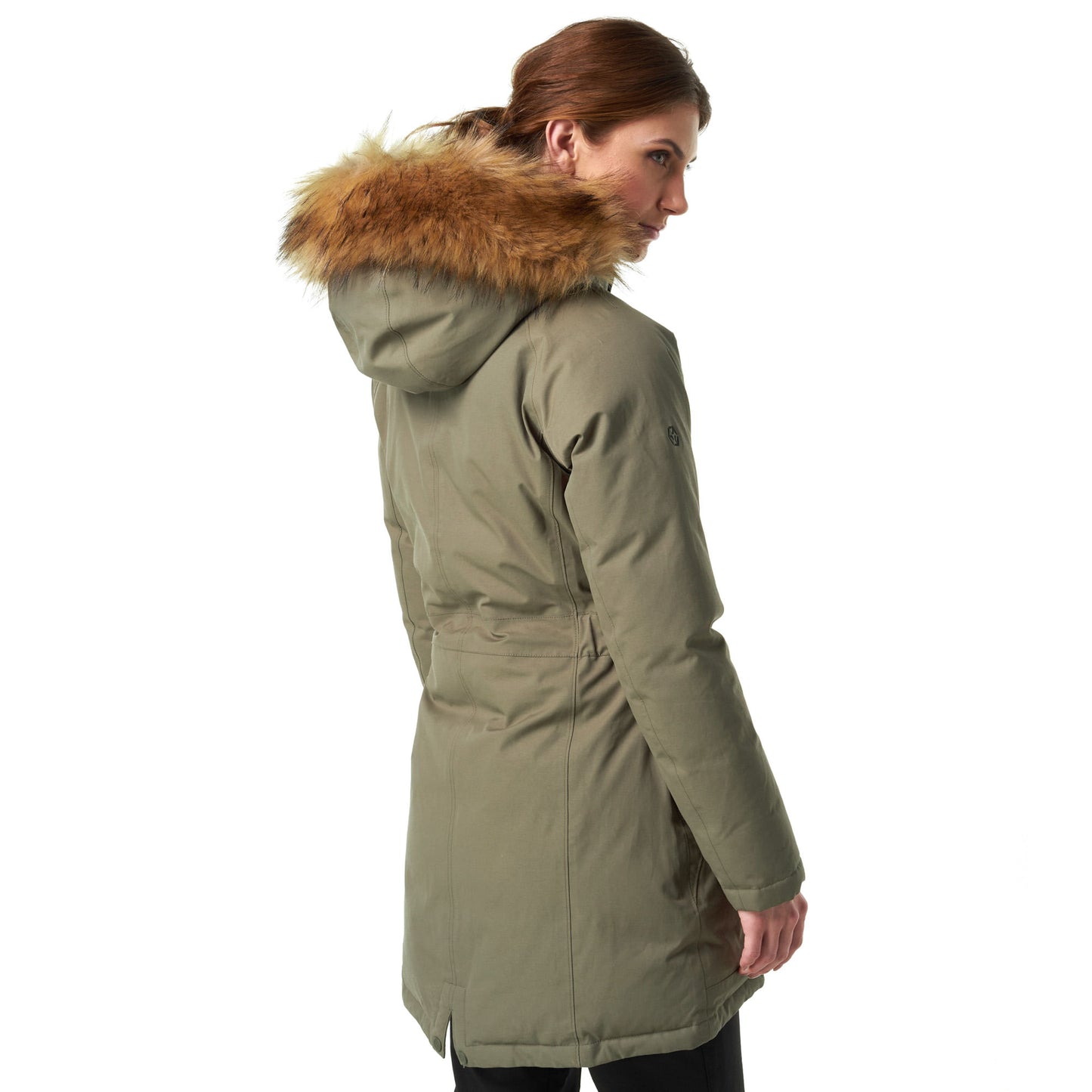 Chaqueta Mujer Vertical B-Dry Jacket Verde Oliva Lippi