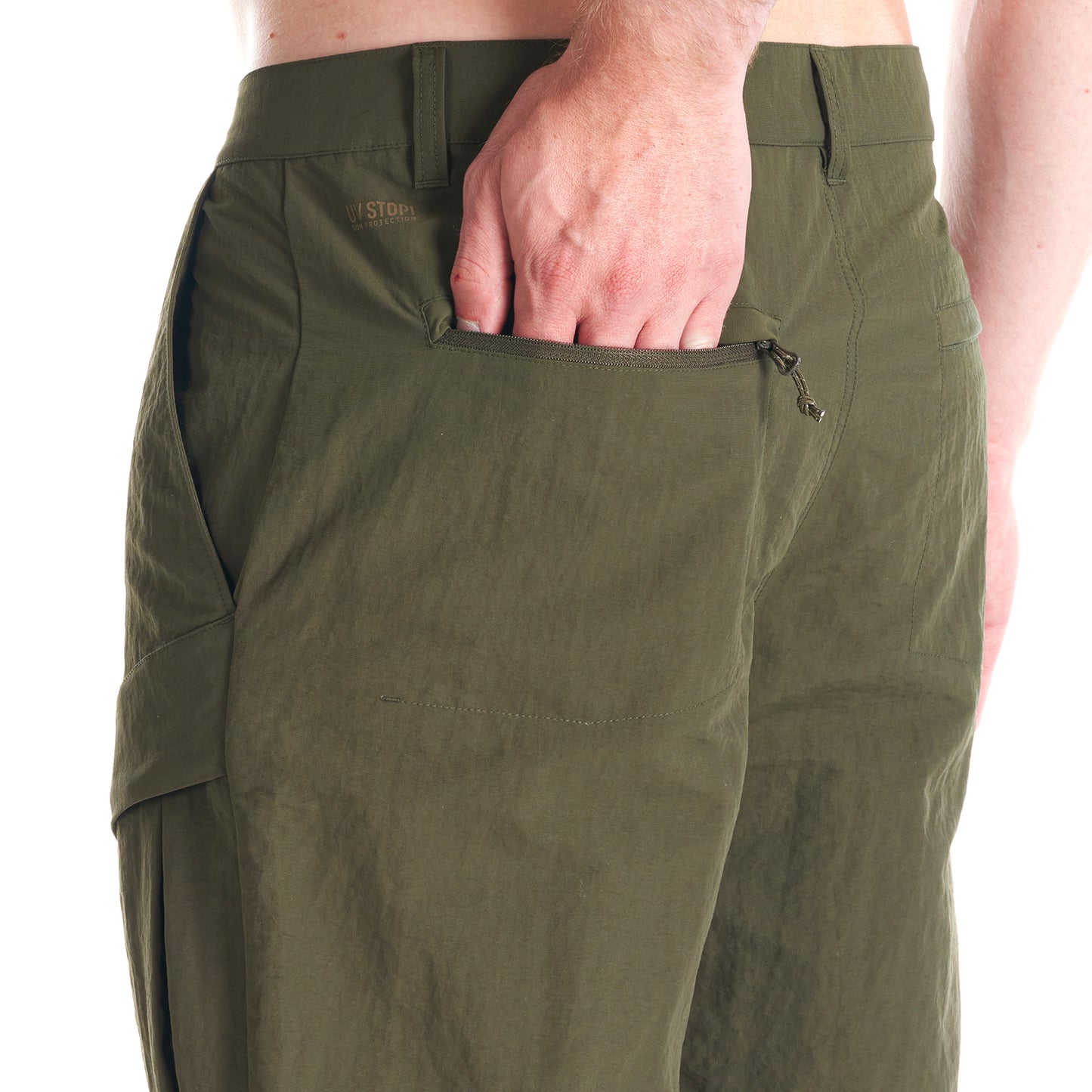 Short Hombre Nest Q-Dry Cargo Shorts Oliva Oscuro Lippi