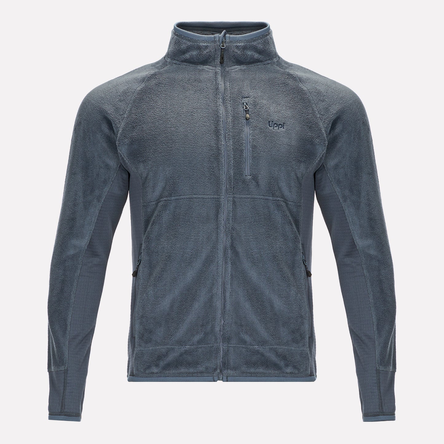 Poleron Hombre Numan Shaggy-Pro Jacket Azul Piedra Lippi