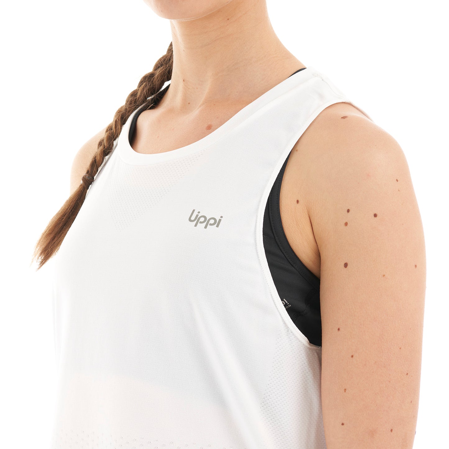 Polera Mujer Breeze Seamless T-Shirt Blanco Lippi
