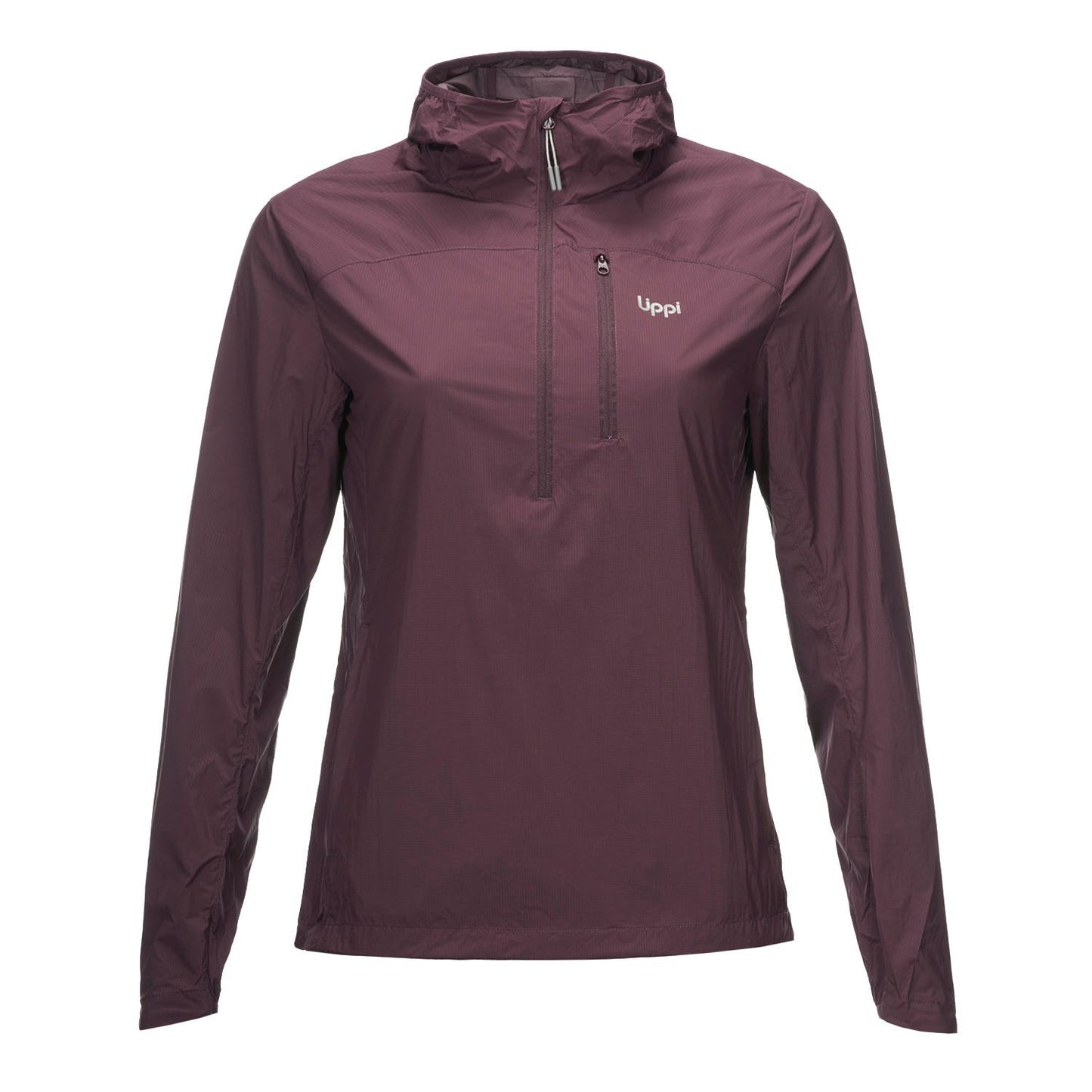 Chaqueta Mujer Spry WindBreaker 14 Zip Hoody Jacket Vino Lippi