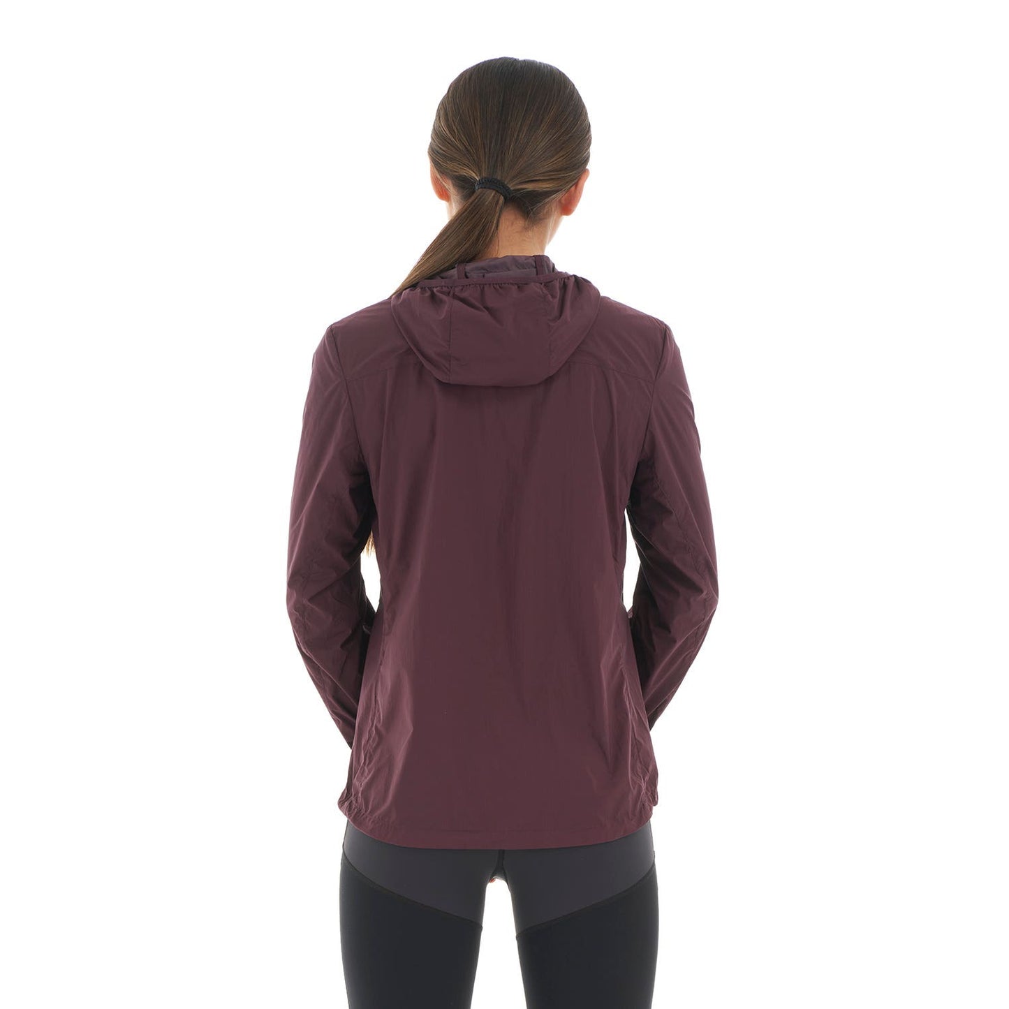 Chaqueta Mujer Spry WindBreaker 14 Zip Hoody Jacket Vino Lippi