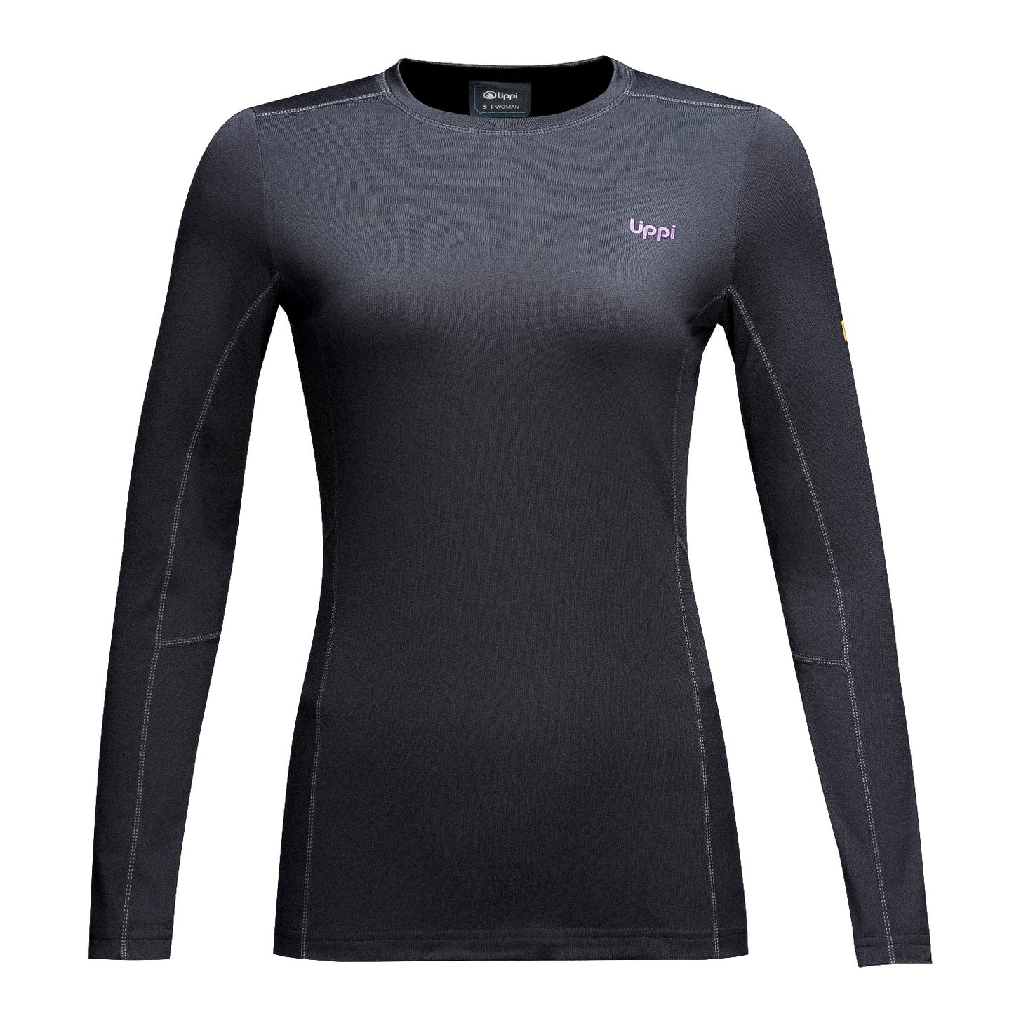Primera Capa Mujer Skintec 2000 Warm Top Negro Lippi
