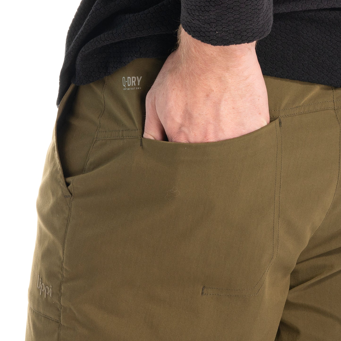 Pantalon Hombre Hoyt Q-Dry Pants Verde Oscuro Lippi