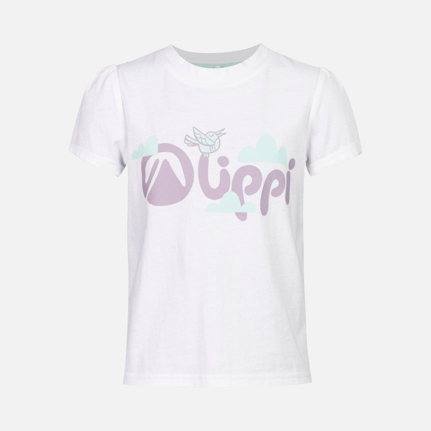 Polera Niña Logo Lippi T-Shirt Blanco Lippi