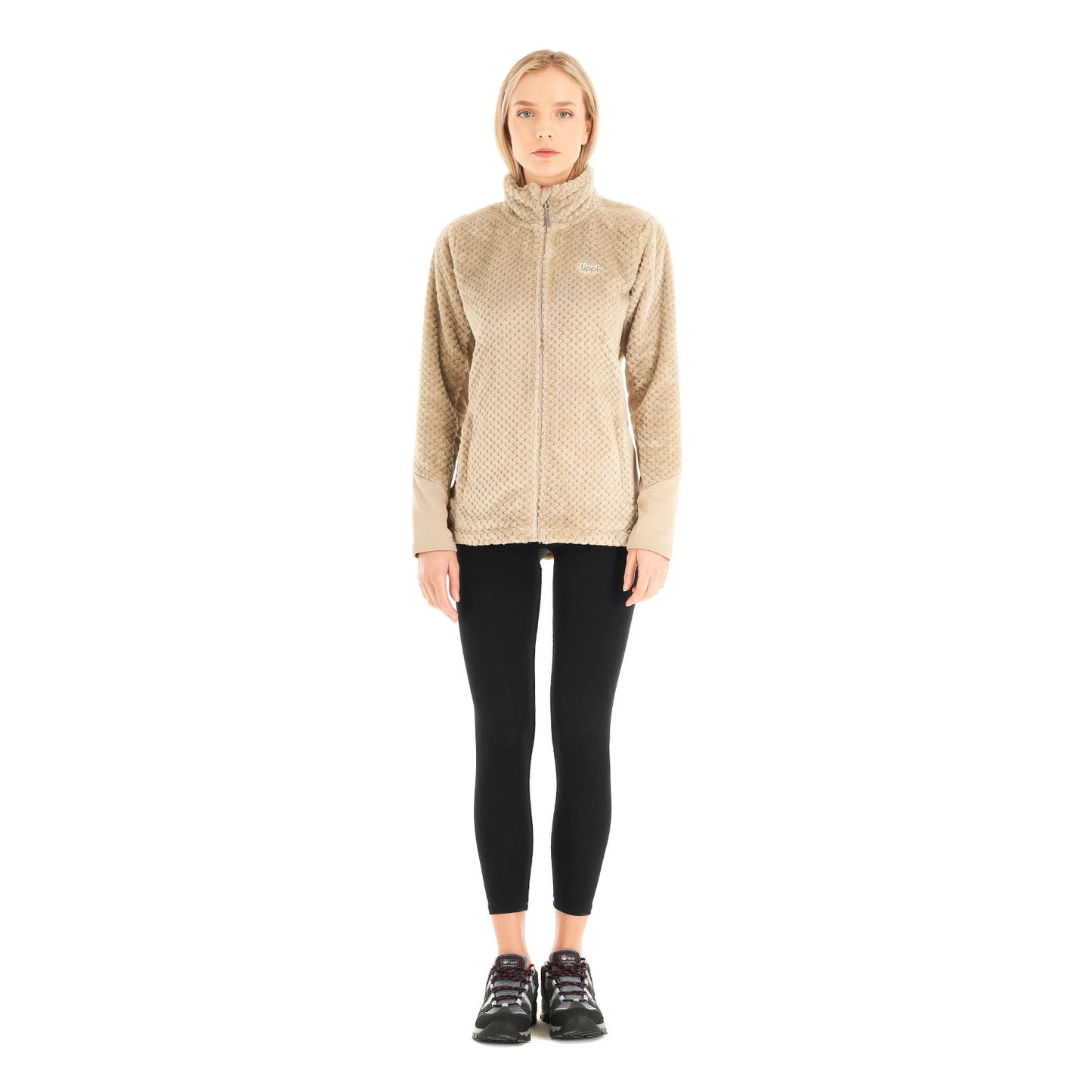 Chaqueta Mujer Furry Shaggy-Pro Jacket Crudo Lippi