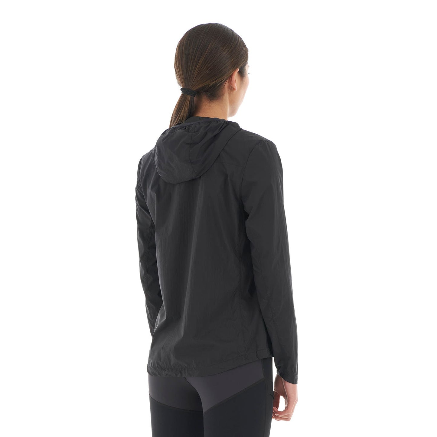 Chaqueta Mujer Spry WindBreaker 14 Zip Hoody Jacket Negro Lippi