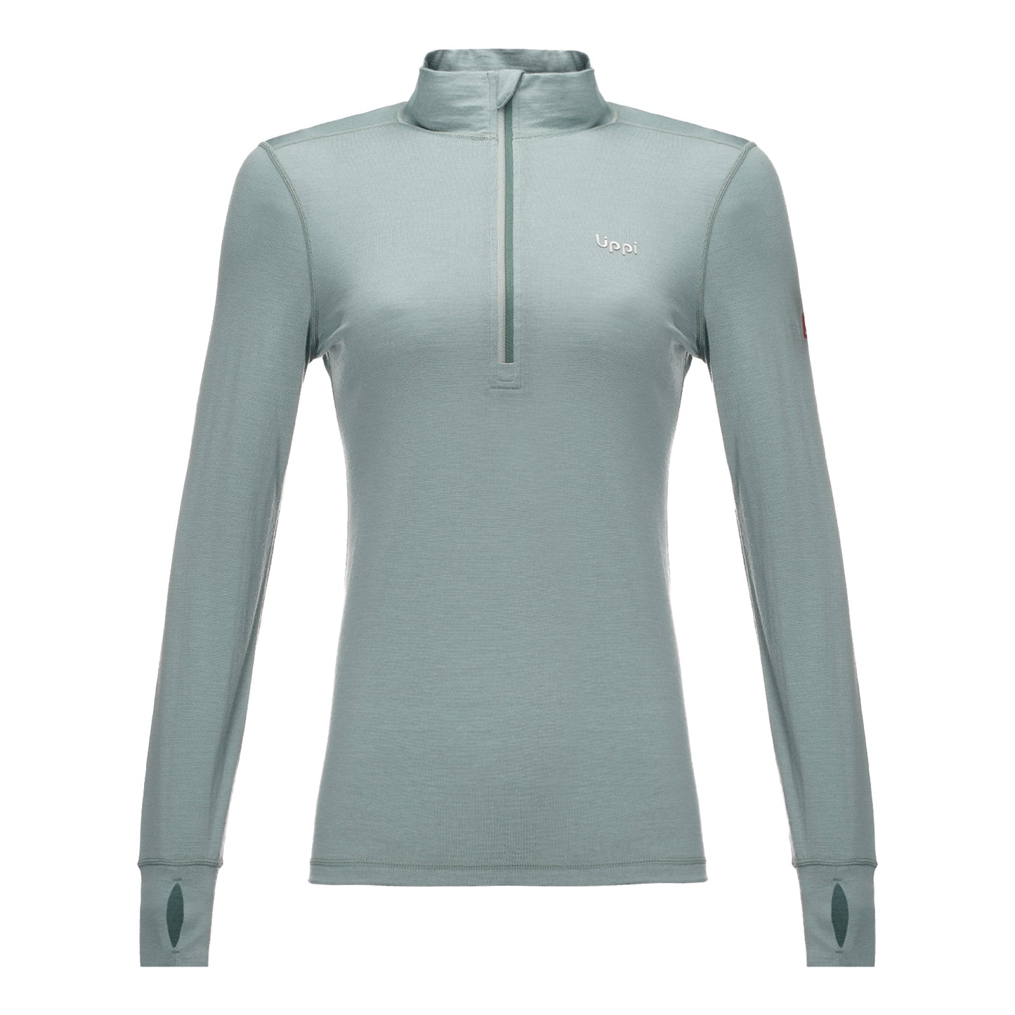 Primera Capa Mujer Skintec 3000 1/4 Zip Top Jade Lippi