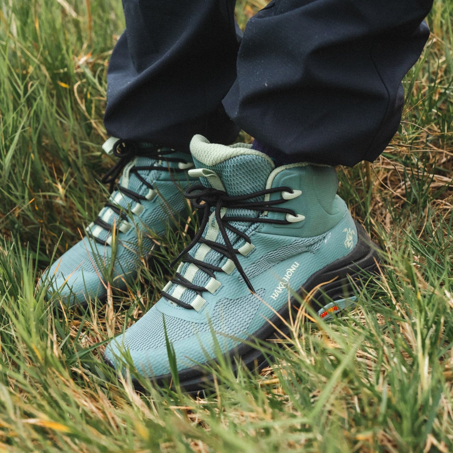 Zapatilla Mujer Huillin Alto Jade/Menta Haka Honu