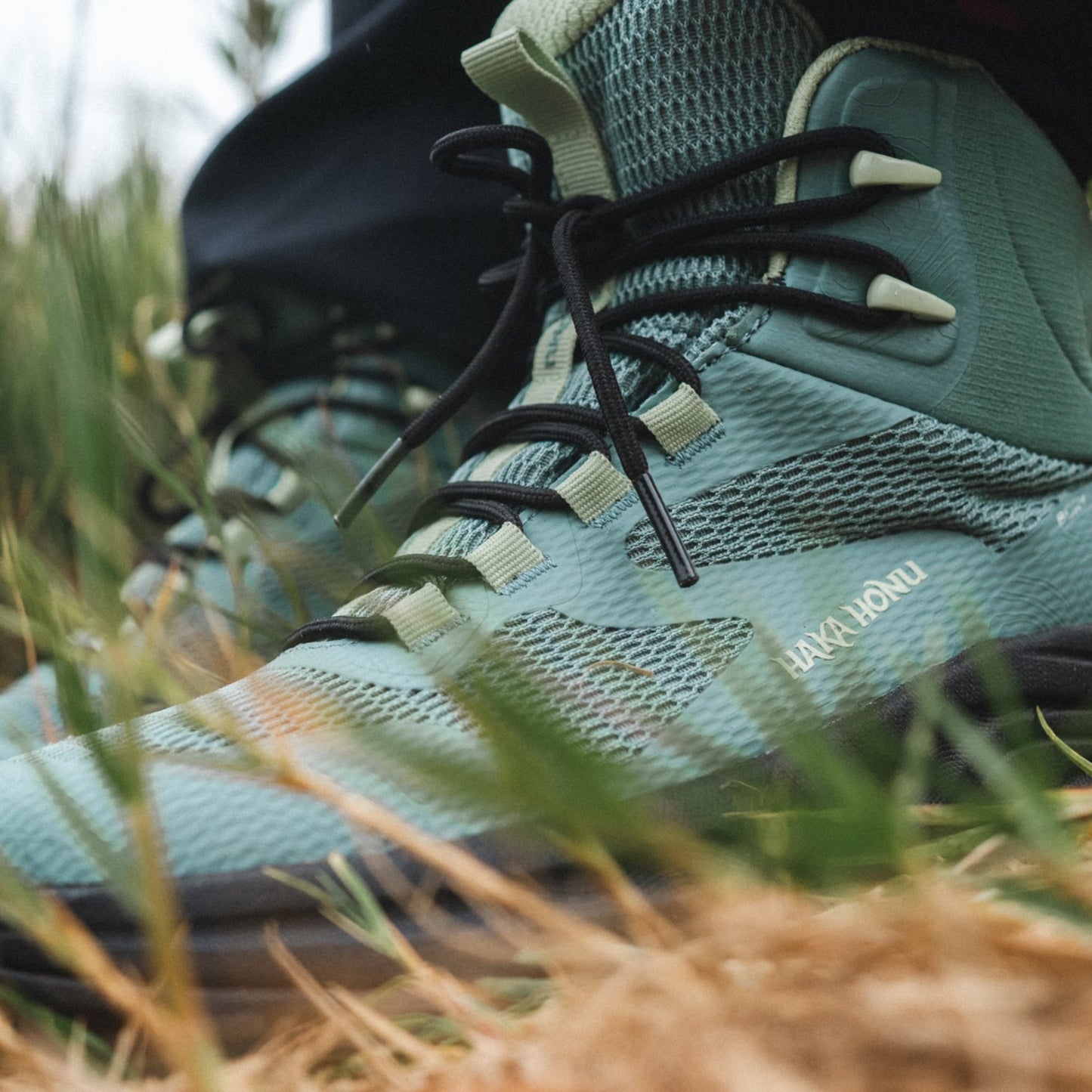 Zapatilla Mujer Huillin Alto Jade/Menta Haka Honu