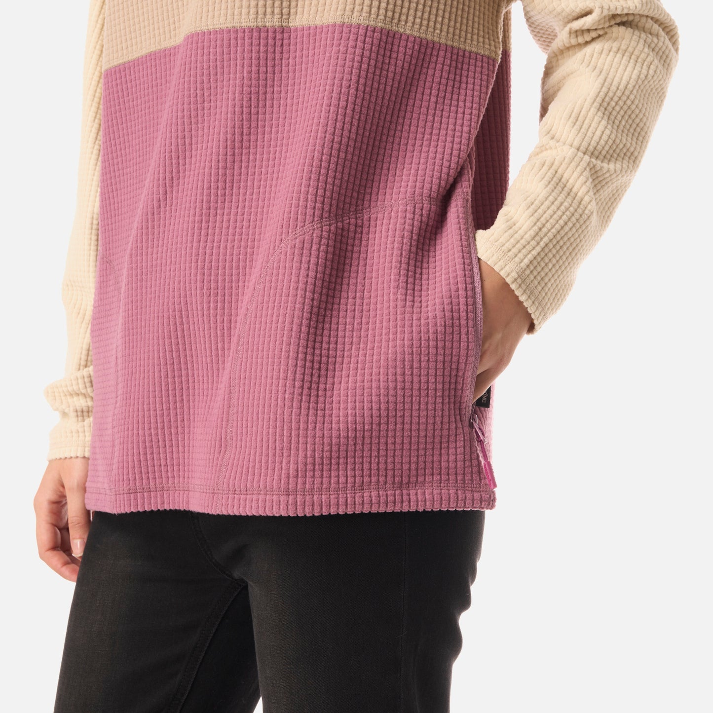 Polerón Mujer Polola Taupe Haka Honu