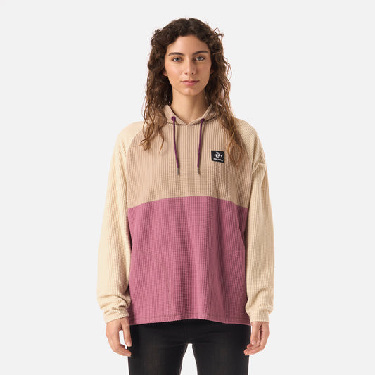 Polerón Mujer Polola Taupe Haka Honu