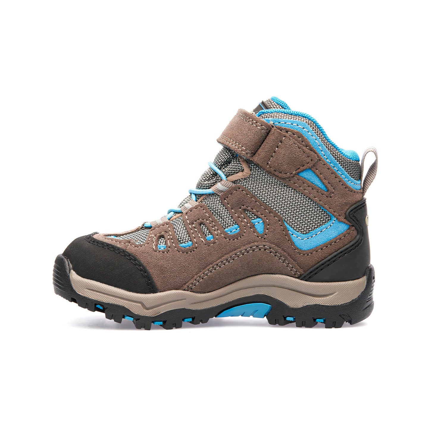 Botín Hombre Puelo Cs Hi Velcro Cafe / Azul Lippi