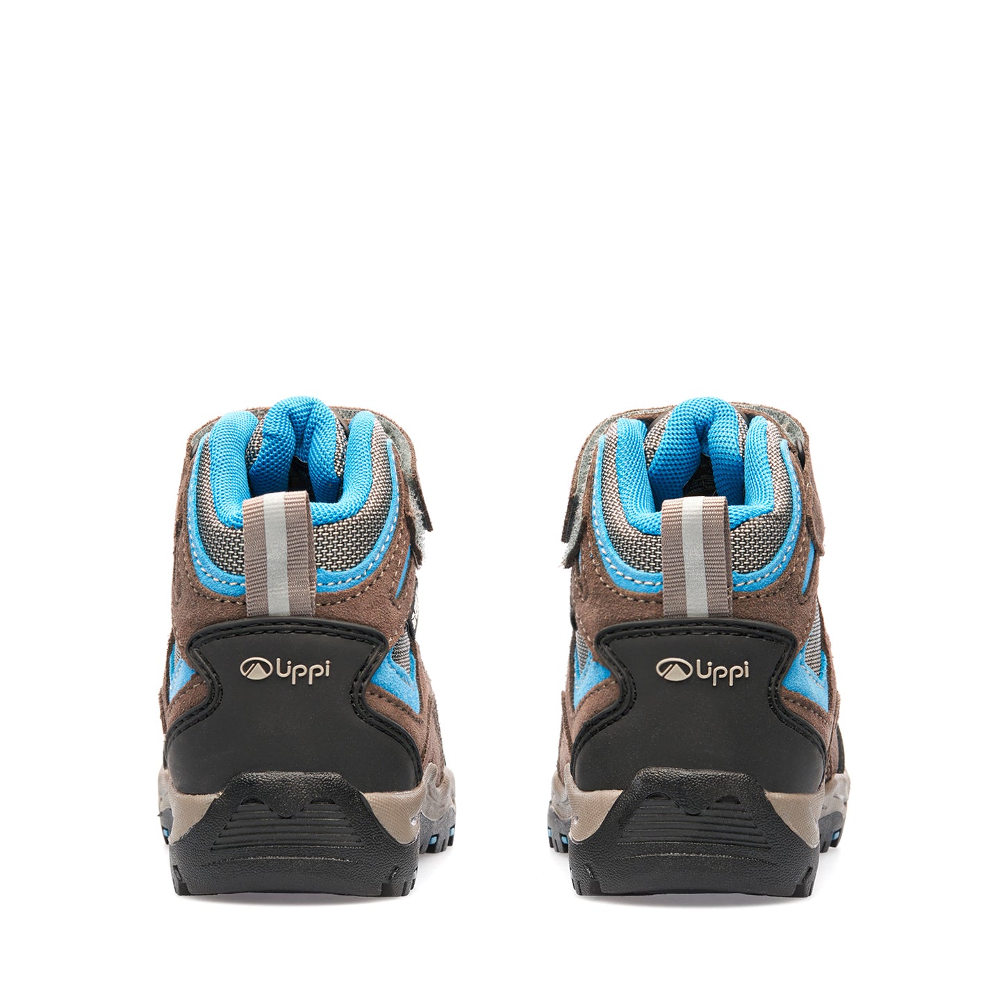 Botín Hombre Puelo Cs Hi Velcro Cafe / Azul Lippi