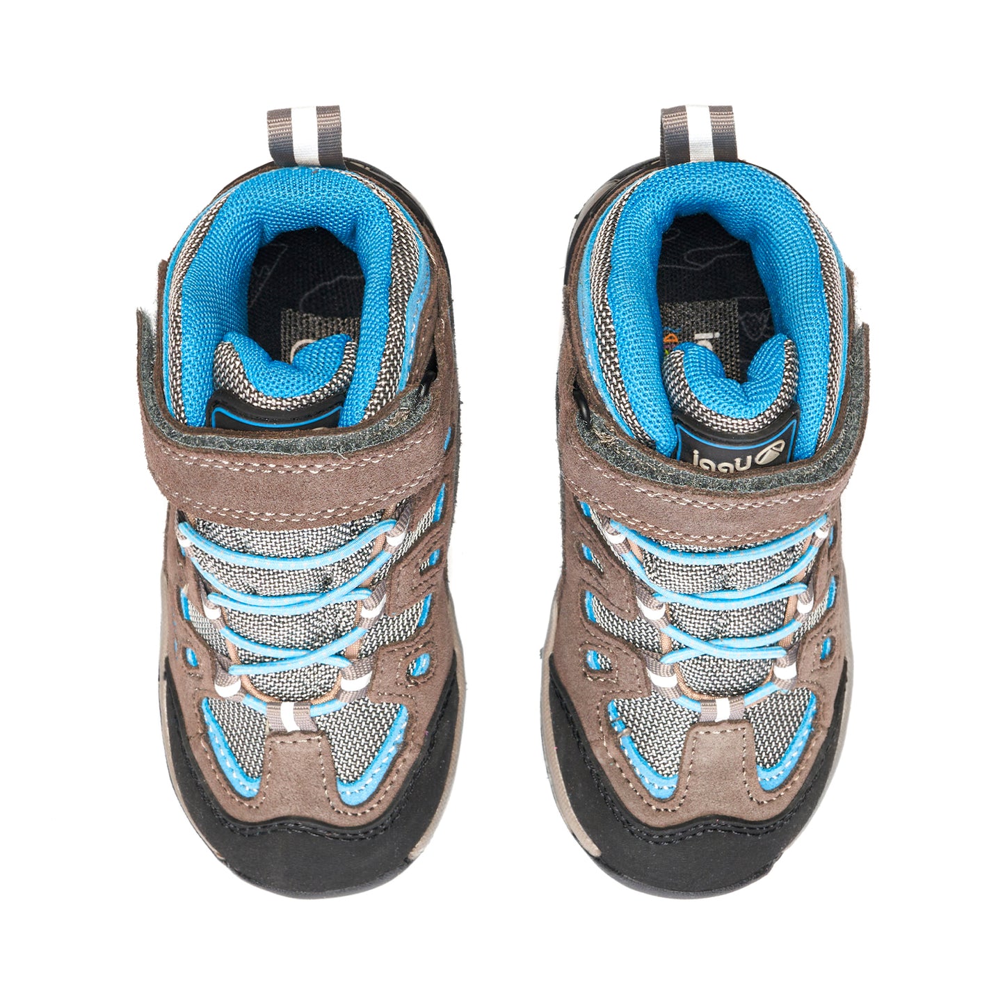 Botín Hombre Puelo Cs Hi Velcro Cafe / Azul Lippi