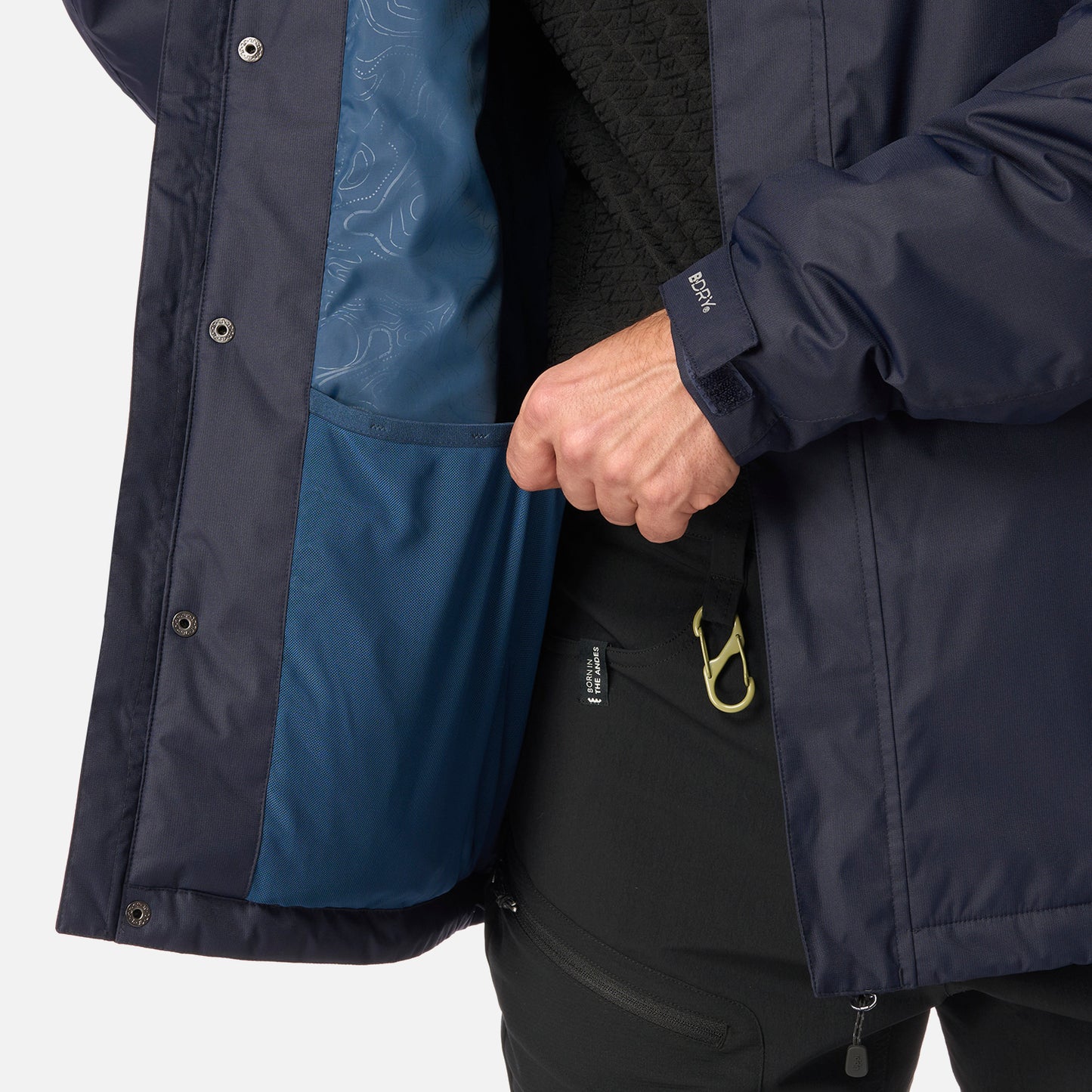 Chaqueta Hombre Suntra Steam-pro Hoody Jacket Azul Marino Lippi