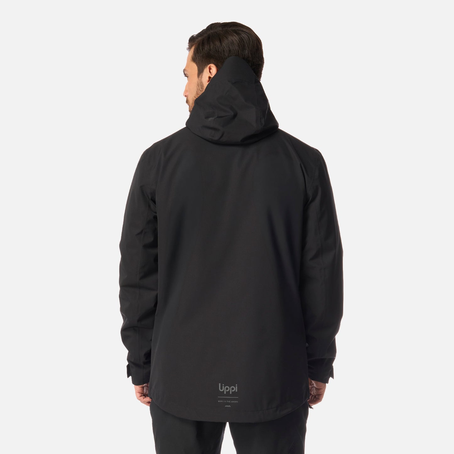 Chaqueta Hombre Tres Cruces Fusion-3 Hoody Jacket Negro Lippi