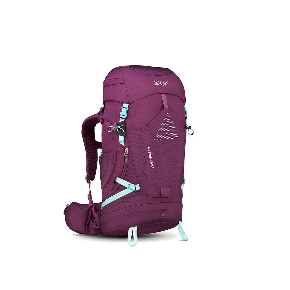 Mochila Unisex X-Perience 65 Backpack Morado Lippi